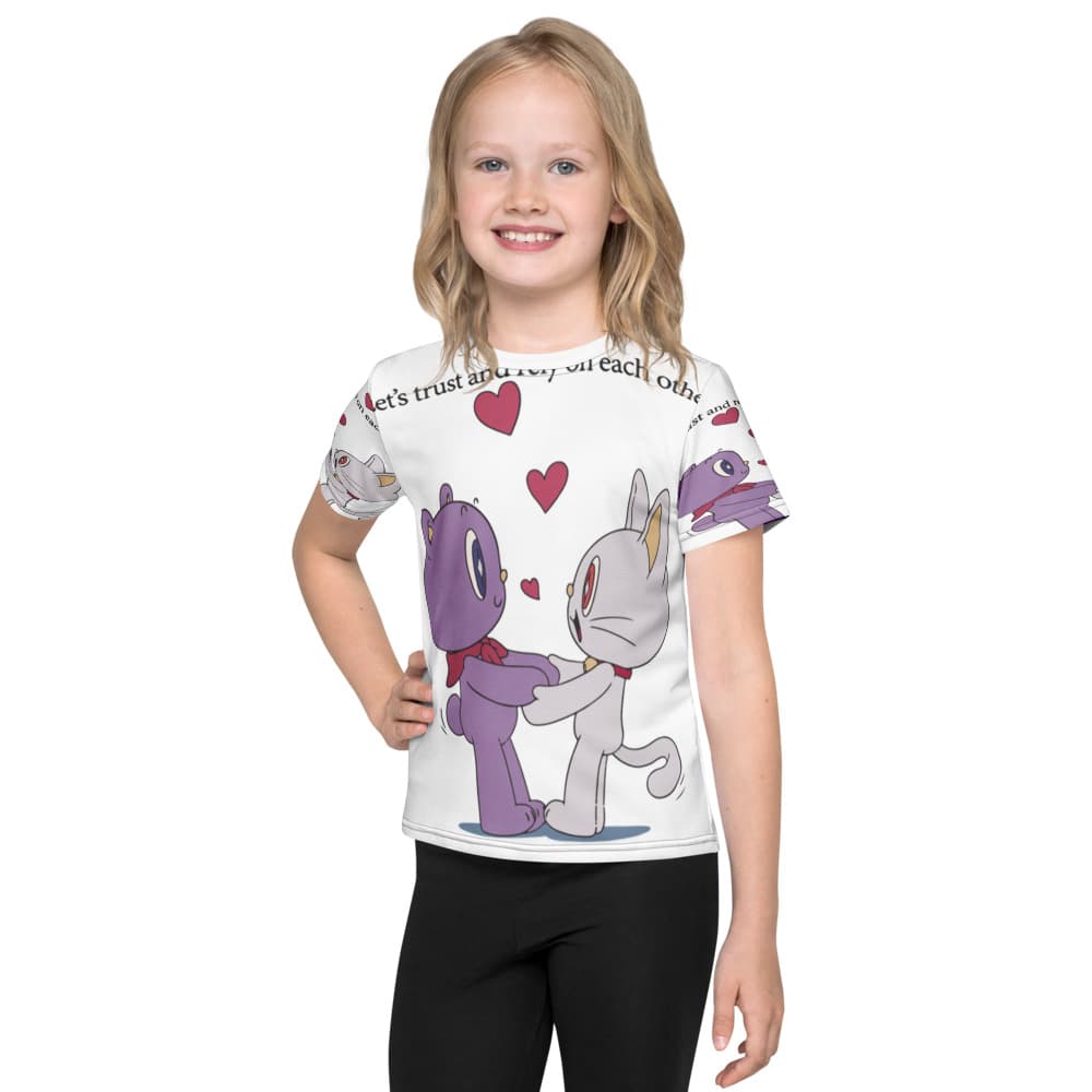 Kids crew neck t-shirt