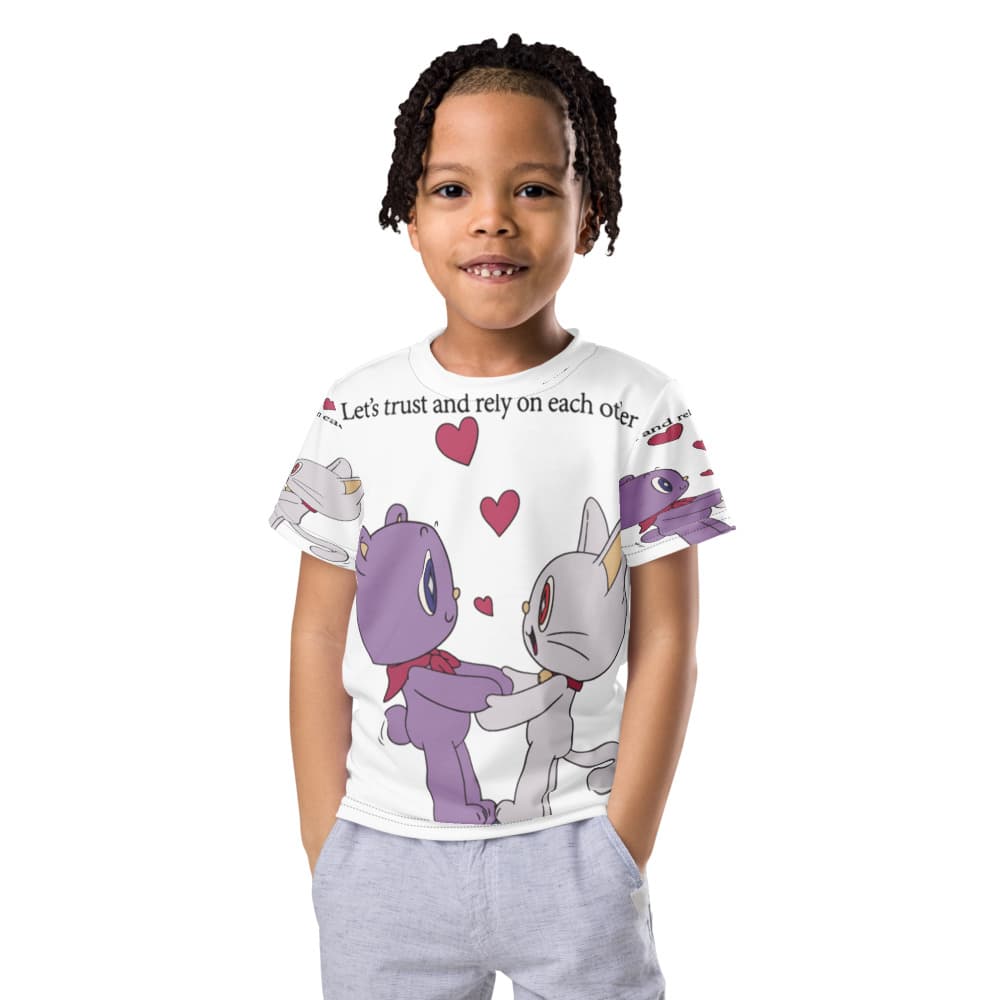 Kids crew neck t-shirt